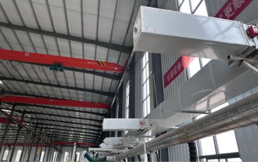 空氣源熱泵熱風(fēng)機(jī)在車間、工廠降溫、升溫應(yīng)用案例